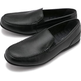 ロックポート ROCKPORT メンズ スリッポン マルコム スリップオン [CJ2275W SS23] Malcom Slip On レザーシューズ カジュアル靴 Black 黒 ブラック系