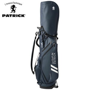 �p�g���b�N �S���t PATRICK GOLF �L���f�B�o�b�O [222-612 SS23] CADDIE BAG �����Y�E���f�B�[�X 9�^ �X�^���h NVY �� �l�C�r�[�n ���K�戵�X