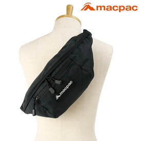 【6/6は楽天カード＆エントリーで最大14倍】マックパック macpac バンバックL [MM72305-K SS23] 4.5L BUMBAG L メンズ・レディース 鞄 ウェストバッグ ボディバッグ アウトドア ブラック