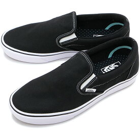 バンズ VANS スニーカー コンフィクッシュ スリップオン [VN0A3WMDVNE SS24] UA ComfyCush Slip-On メンズ・レディース 靴 ヴァンズ スリッポン （CLASSIC）BLACK/TRUE-WHITE