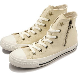 【6/5は楽天カード＆エントリーで最大15倍】コンバース CONVERSE レディース スニーカー オールスター AG Z ハイカット [31311162 SS24] ALL STAR AG Z HI 靴 サイドジップ ECRU【e】