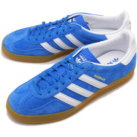 アディダス オリジナルス adidas Originals メンズ スニーカー ガゼル インドア [LZT66/H06260 SS24] GAZELLE INDOOR 靴 シューズ ガッツレー ブルーバード/フットウェアホワイト/ブルーバード