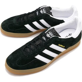 アディダス オリジナルス adidas Originals スニーカー ガゼル インドア [LZT66/H06259 SS24] GAZELLE INDOOR メンズ・レディース 靴 シューズ ガッツレー コアブラック/フットウェアホワイト/コアブラック