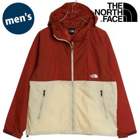 【5/25は楽天カード＆エントリーで最大13倍】ザ・ノース・フェイス THE NORTH FACE メンズ コンパクトジャケット [NP72230-IG SS24] Compact Jacket TNF ライトアウター アウトドア 撥水 パッカブル ナイロンジャケット マウンテンパーカー アイアンレッド/グラベル【e】