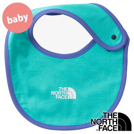 ザ・ノース・フェイス THE NORTH FACE ベビービブ [NNB72314-GA SS24] Baby Bib 男の子・女の子 TNF 赤ちゃん スタイ お食事エプロン ギフト 出産祝い アウトドア ガイザーアクア 【メール便可】