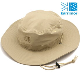 カリマー Karrimor サーモシールドハット [200120-0500 SS24] thermo shield hat メンズ・レディース 帽子 アウトドア 遮熱 UVケア 抗菌防臭 Beige