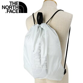 ザ・ノース・フェイス THE NORTH FACE ピーエフサックパック [NM62413-TI SS24] 13L PF Sac Pack メンズ・レディース TNF ナップサック ジムバッグ シューズバッグ アウトドア ティングレー 【メール便可】【e】