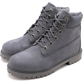 【40％OFF／SALE】【レディース対応サイズ】ティンバーランド Timberland ジュニア 6インチ プレミアムウォータープルーフブーツ [A5UWD] Junior 6inch Premium WP Boots 靴 アウトドアシューズ 防水 Dark-Grey【e】【ts】