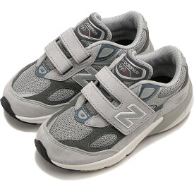 【14.0～16.5cm】 ニューバランス NEWBALANCE キッズ スニーカー IV990 [IV990GL6 SS24] 男の子・女の子 子供靴 チルドレン Wワイズ（3E～4E相当） GRAY