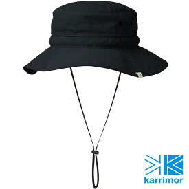 カリマー Karrimor ベンチレーションクラシック ST [100773-9000 SS24] ventilation classic ST メンズ・レディース 帽子 アウトドア 撥水 UVケア 防臭 Black 【メール便可】