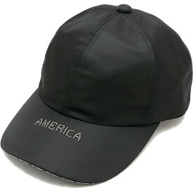 カシラ CA4LA 6パネルキャップ [CAW00590 SS24] AMERICA CAP メンズ・レディース 帽子 BLACK