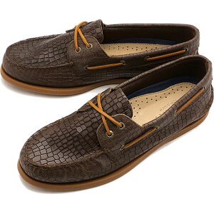 �y�݌Ɍ���z�y���X�g1���z�X�y���[�g�b�v�T�C�_�[ SPERRY TOP-SIDER �����Y �f�b�L�V���[�Y �G���A�[�I�[ �c�[�A�C �N���R [STS25290 SS24] MA/O 2EYE CROC �C �N���R�_�C���^���� BROWN ���K�戵�X�yts�z