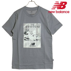 【5/25は楽天カード＆エントリーで最大13倍】【20％OFF／SALE】ニューバランス NEWBALANCE NB Poste ショートスリーブTシャツ [MT41595 SS24] トップス 半袖 スレートグレー 【メール便可】【ts】【e】