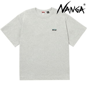 �i���K NANGA �����Y �G�R�n�C�u���b�h �{�b�N�X���S �G���u���C�_���[�e�B�[ [NW2411-1G804-A] ECO HYBRID BOX LOGO EMBROIDERY TEE �g�b�v�X ����T�V���c �A�E�g�h�A A.GRY �y���[���։z ���K�戵�X