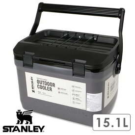 スタンレー STANLEY クーラーボックス The Easy-Carry Outdoor Cooler 15.1L [10-01623 SS24] メンズ・レディース キャンプ アウトドア レジャー イベント チャコール 【ラッピング不可】