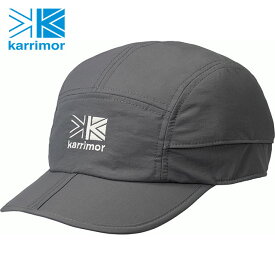 カリマー Karrimor サーモシールドキャップ [200121-1100 SS24] thermo shield cap メンズ・レディース 帽子 アウトドア 遮熱 UVケア 抗菌防臭 Grey