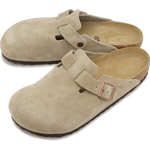 y10/25 őP36{zrPVgbN BIRKENSTOCK T_ {Xg xA [60461/60463 SS25] BOSTON YEfB[X hCc RtH[gT_ NT_ TAUPE | SUEDE-LEATHER K