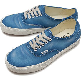 【5/30は楽天カード＆エントリーで14倍】バンズ VANS メンズ スニーカー オーセンティック [VN000BW5CJE SS24] Authentic 靴 ヴァンズ WAVE-WASHED-BLUE