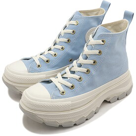 コンバース CONVERSE レディース スニーカー オールスター アール トレックウェーブ NC ハイカット [31311931 SS24Q2] ALL STAR (R) TREKWAVE NC HI 靴 厚底 チャンキーソール ニュアンスカラー PALE-BLUE