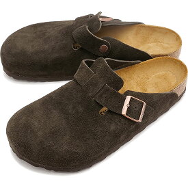 ビルケンシュトック BIRKENSTOCK サンダル ボストン ベロア [60901/1027460 SS24] BOSTON BS VL メンズ・レディース ドイツ製 コンフォートサンダル 健康サンダル MOCCA | SUEDE-LEATHER | BETTER