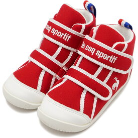 【30%OFF/SALE】ルコック le coq sportif 子供用スニーカー LCS シャルル [QL5WJC51RW SS25] LCS CHARLES ベビー インファント 靴 キッズ シューズ F レッド/ホワイト 正規取扱店【ts】【e】