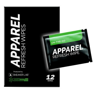 Xj[J[{ SNEAKER LAB Ap tbV CvX 12pbN [127245061003 SS25] APPAREL REFRESH WIPES -12PACK ߗp N[i[ gїp ĝ V~  Mtg 蕨 K