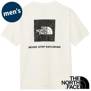 �U�E�m�[�X�E�t�F�C�X THE NORTH FACE �V���[�g�X���[�u�o�b�N�X�N�G�A�g���o�[�X���S�e�B�[ [NT32543-W] S/S Back Square Traverse Logo Tee �����Y TNF �A�E�g�h�A �g�b�v�X ����T�V���c �z���C�g �y���[����