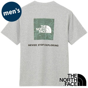 �U�E�m�[�X�E�t�F�C�X THE NORTH FACE �V���[�g�X���[�u�o�b�N�X�N�G�A�g���o�[�X���S�e�B�[ [NT32543-Z SS25] S/S Back Square Traverse Logo Tee �����Y TNF �A�E�g�h�A �g�b�v�X ����T�V���c �~�b�N�X�O���[ 