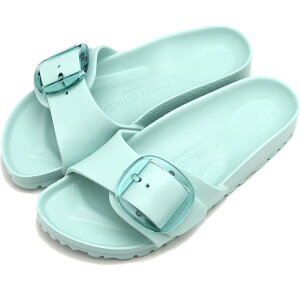 �y�ő�100%�|�C���g�o�b�N�z�r���P���V���g�b�N BIRKENSTOCK �T���_�� �}�h���b�h �r�b�O�o�b�N�� [1029614 SS25] Madrid Big Buckle EVA ���f�B�[�X �h�C�c�� �R���t�H�[�g�T���_�� ���N�T���_�� Surf-Green 