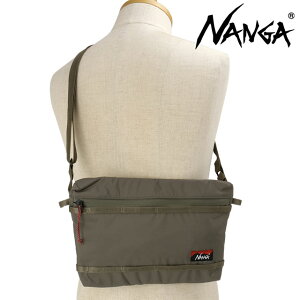 �y�ő�100%�|�C���g�o�b�N�z�i���K NANGA �I�[�����e�b�N�X �T�R�b�V�� [NA2441-3A199 SS25] AURORA TEX SACOCHE �����Y�E���f�B�[�X �� �V�����_�[�o�b�O �A�E�g�h�A M.GRY ���K�戵�X