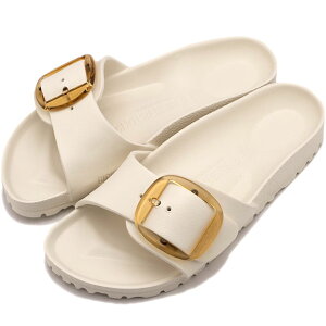 �y�ő�100%�|�C���g�o�b�N�z�r���P���V���g�b�N BIRKENSTOCK �T���_�� �}�h���b�h �r�b�O�o�b�N�� [1029633 SS25] Madrid Big Buckle EVA ���f�B�[�X �h�C�c�� �R���t�H�[�g�T���_�� ���N�T���_�� Eggshell ��