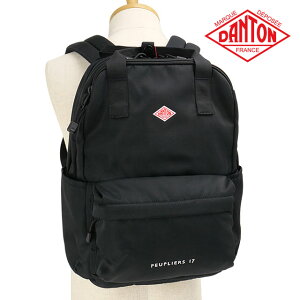 �_���g�� DANTON �|���G�X�e���c�C���o�b�N�p�b�N �s���v���G [PEUPLIERS 17 SS26] 17L POLYESTER TWILL BACKPACK �����Y�E���f�B�[�X ���j�Z�b�N�X �� �����b�N �f�C�p�b�N �� BLACK�iWHITE�j ���K�戵�X