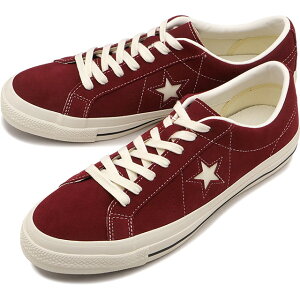 �R���o�[�X CONVERSE �����Y �X�j�[�J�[ �����X�^�[ �X�G�[�h [33702560 SS26] ONE STAR SUEDE �C ���[�J�b�g �V���[�Y �o�[�K���f�B�[ ���C�����b�h�n ���K�戵�X