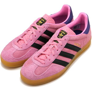 �A�f�B�_�X �I���W�i���X adidas Originals �X�j�[�J�[ ���f�B�[�X �K�[�� �C���h�A �E�B�����Y [IE7002 SS26] GAZELLE INDOOR W �X�G�[�h ���[�J�b�g �u���X�s���N/�R�A�u���b�N/�J���b�W�p�[�v�� ���K��