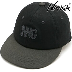 �i���K NANGA �R�b�g���c�C�� �o�C�J���[�L���b�v [N2600-3A065A SS26] COTTON TWILL BI-COLOR CAP �����Y�E���f�B�[�X ���j�Z�b�N�X �X�q �t���[�T�C�Y �A�E�g�h�A ���O���[ BLK ���K�戵�X