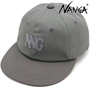�i���K NANGA �R�b�g���c�C�� �o�C�J���[�L���b�v [N2600-3A065A SS26] COTTON TWILL BI-COLOR CAP �����Y�E���f�B�[�X ���j�Z�b�N�X �X�q �t���[�T�C�Y �A�E�g�h�A �O���[ GRY ���K�戵�X