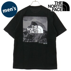 �U�E�m�[�X�E�t�F�C�X THE NORTH FACE T�V���c �����Y �V���[�g�X���[�u�n�[�t�h�[���f�W�^���X�N�G�A���S�e�B�[ [NT32657-K SS26] S/S Half Dome Digital Square Logo Tee ���j�Z�b�N�X ���� �z������ �u���b�N 