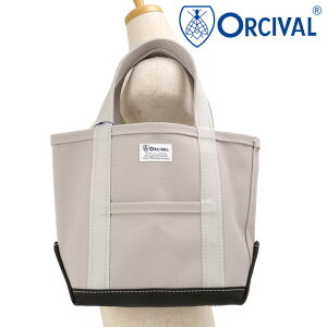 �y�ő�100%�|�C���g�o�b�N�z�I�[�V�o�� ORCIVAL �g�[�g�o�b�O �X���[�� [OR-H0285-KWC SS26] TOTE BAG SMALL �����Y�E���f�B�[�X ���j�Z�b�N�X �� ���{�� �L�����o�X�g�[�g ���T�C�Y ���z �O���[ ICE-GREY/DK.