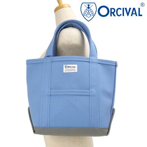 �I�[�V�o�� ORCIVAL �g�[�g�o�b�O �X���[�� [OR-H0285-KWC SS26] TOTE BAG SMALL �����Y�E���f�B�[�X ���j�Z�b�N�X �� ���{�� �L�����o�X�g�[�g ���T�C�Y ���z �u���[ BLUE/DK.GREY ���K�戵�X