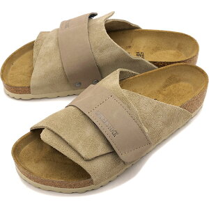 �r���P���V���g�b�N BIRKENSTOCK �T���_�� �����Y �L���E�g [1015572 SS26] KYOTO �C �h�C�c�� �R���t�H�[�g�T���_�� �x�[�W�� TAUPE | NUBUCK-LEATHER/SUEDE ���K�戵�X