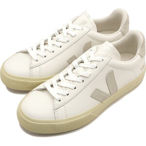 �y�ő�100%�|�C���g�o�b�N�z���F�W�� VEJA �X�j�[�J�[ ���f�B�[�X �J���| [CP0502429 SS26] CAMPO �C ���U�[�V���[�Y �� WHITE/NATURAL ���K�戵�X�ycp�z