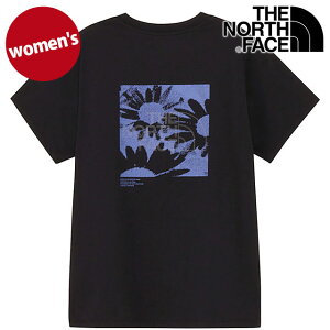 �y�ő�100%�|�C���g�o�b�N�z�U�E�m�[�X�E�t�F�C�X THE NORTH FACE T�V���c ���f�B�[�X �V���[�g�X���[�u�C�[�G�X�t�����[�{�b�N�X���S�e�B�[ [NTW32685-K SS26] S/S ES Flower Box Logo Tee �g�b�v�X ���� �p