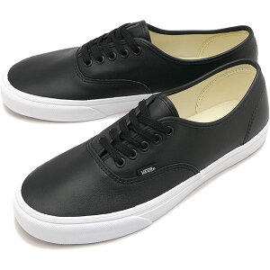 �y�ő�100%�|�C���g�o�b�N�z�o���Y VANS �X�j�[�J�[ �����Y �I�[�Z���e�B�b�N [VN000EGABPB SS26] Authentic �C ���[�J�b�g�V���[�Y ���@���Y 60���N�L�O �u���b�N LEATHER-BLACK/TRUE-WHITE ���K�戵�X