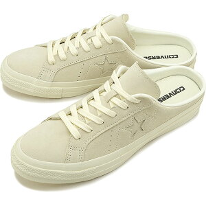 �R���o�[�X CONVERSE �X�j�[�J�[ �����X�^�[ �X�G�[�h �~���[�� [33702980 SS26Q2] ONE STAR SUEDE MULE �����Y�E���f�B�[�X ���j�Z�b�N�X �C �V���[�Y �X���b�|�� �� OFF-WHITE ���K�戵�X