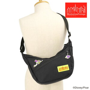 �}���n�b�^���|�[�e�[�W Manhattan Portage �f���G�b�g�V�����_�[�o�b�O �g�C�E�X�g�[���[ [MP2409TOY SS26] DUET SHOULDER BAG | TOY STORY �����Y�E���f�B�[�X ���j�Z�b�N�X �� �����V�����_�[ �� Black ���K��