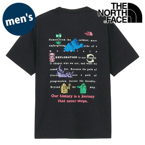 �y�ő�100%�|�C���g�o�b�N�z�U�E�m�[�X�E�t�F�C�X THE NORTH FACE T�V���c �����Y �V���[�g�X���[�u�W���[�j�[�q�X�g���[�e�B�[ [NT32643-K SS26] S/S Journey History Tee ���j�Z�b�N�X �g�b�v�X ���� �z��