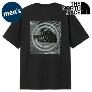 �y�ő�100%�|�C���g�o�b�N�z�U�E�m�[�X�E�t�F�C�X THE NORTH FACE T�V���c �����Y �V���[�g�X���[�u���[�v�m�C�Y�e�B�[ [NT32648-K SS26] S/S Warp Noise Tee ���j�Z�b�N�X �g�b�v�X ���� �z������ �o�b�N�v