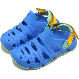 【在庫限り】キーン KEEN EVAサンダル キッズ ハイパーエフエルティー [1031993 SS26] Children HYPERFLT チルドレン 男の子・女の子 子供靴 水遊び キャンプ アウトドア 軽量 シューズ ブルー AZURE-BLUE/DAFFODIL 正規取扱店【ts】