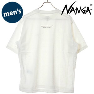 �y7/5���� �ő�P42�{�z�i���K NANGA �����Y �h���C�~�b�N�X �s�{�b�g�X���[�uT�V���c [N2610-1M145A SS26] DRY MIX PIVOT SLEEVE TEE �g�b�v�X ���� �A�E�g�h�A �� WHT �y���[���։z ���K�戵�X�ycp�z