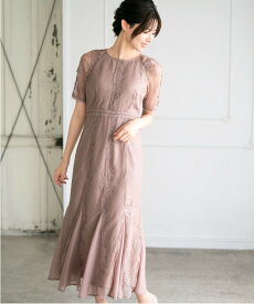 【60%OFF】レースギャザーディテールワンピース/MO33O01 MISCH MASCH ミッシュマッシュ 公式